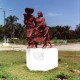 Памятник Колонизаторы. Какета, Колумбия. Monumento Los Colonos.  Florencia,  Caqueta, Colombia.