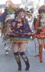 En el Carnaval de Oruro