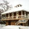 La casa de Ganibal en la aldea Mikjailovskoe.